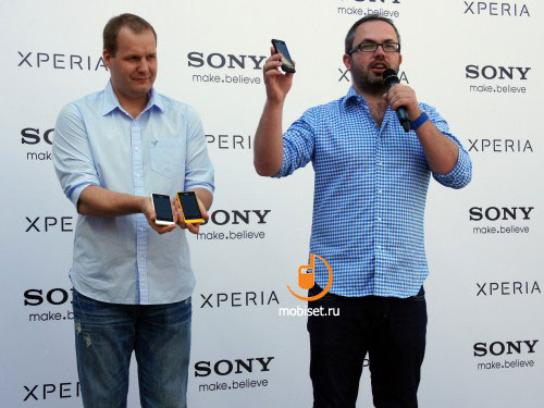 Sony Xperia Go и Sony Xperia acro S: впечатления от новинок